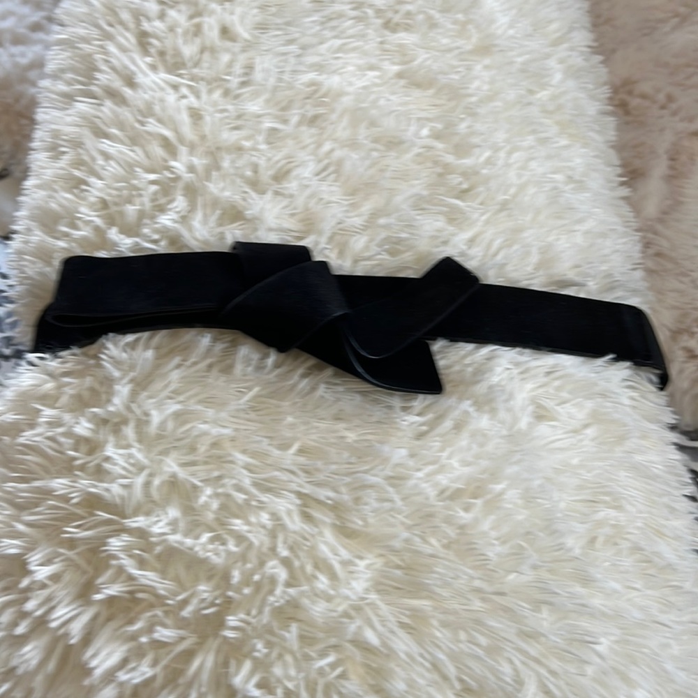 WHBM leather belt size small